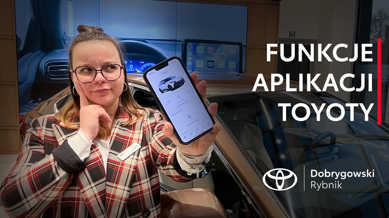 Funkcje Aplikacji Toyoty! - Smartfon połączony z samochodem!