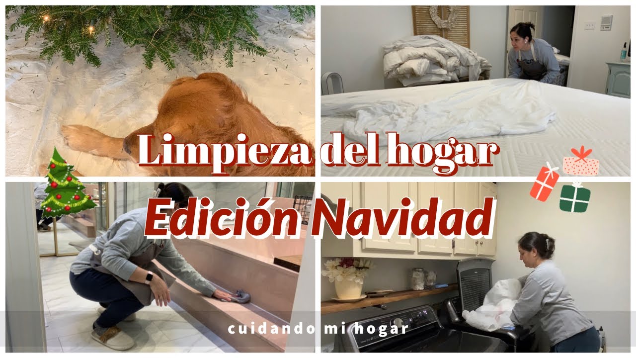 LIMPIEZA DE NAVIDAD~LIMPIA, HORNEA Y DECORA CONMIGO~MOTIVACIÓN Y ENERGÍA PARA REALIZAR TAREAS