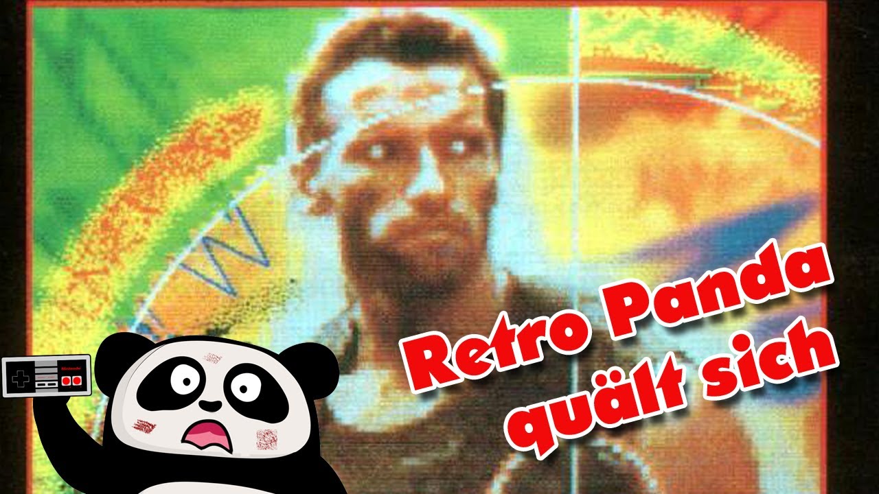 Retro Panda quält sich: Predator (NES)!