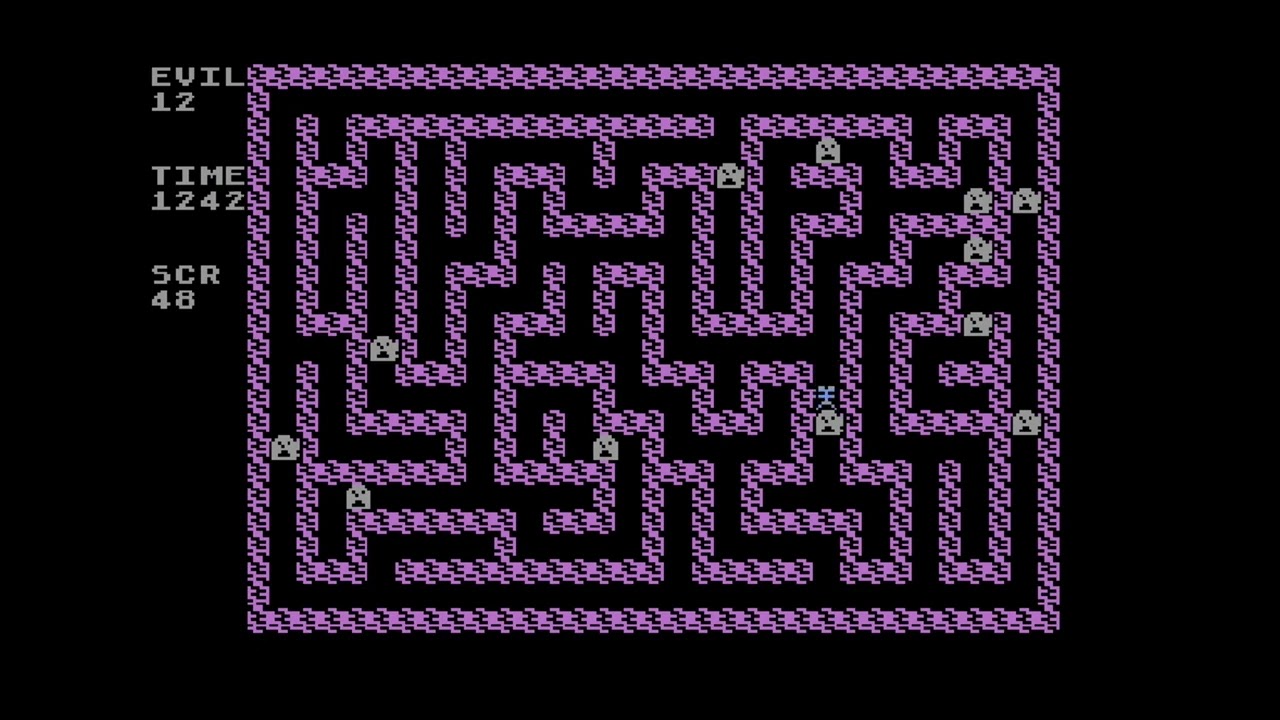 Atari 8-bit:- Cellar Terror