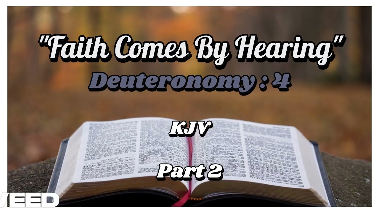 The Holy Bible - Audio Reading : DEUTERONOMY : 4 (Part 2)  King James Version - Recorded on 4.2.26