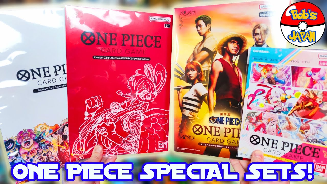 Checking out Various One Piece Card Game Premium Card Collections!