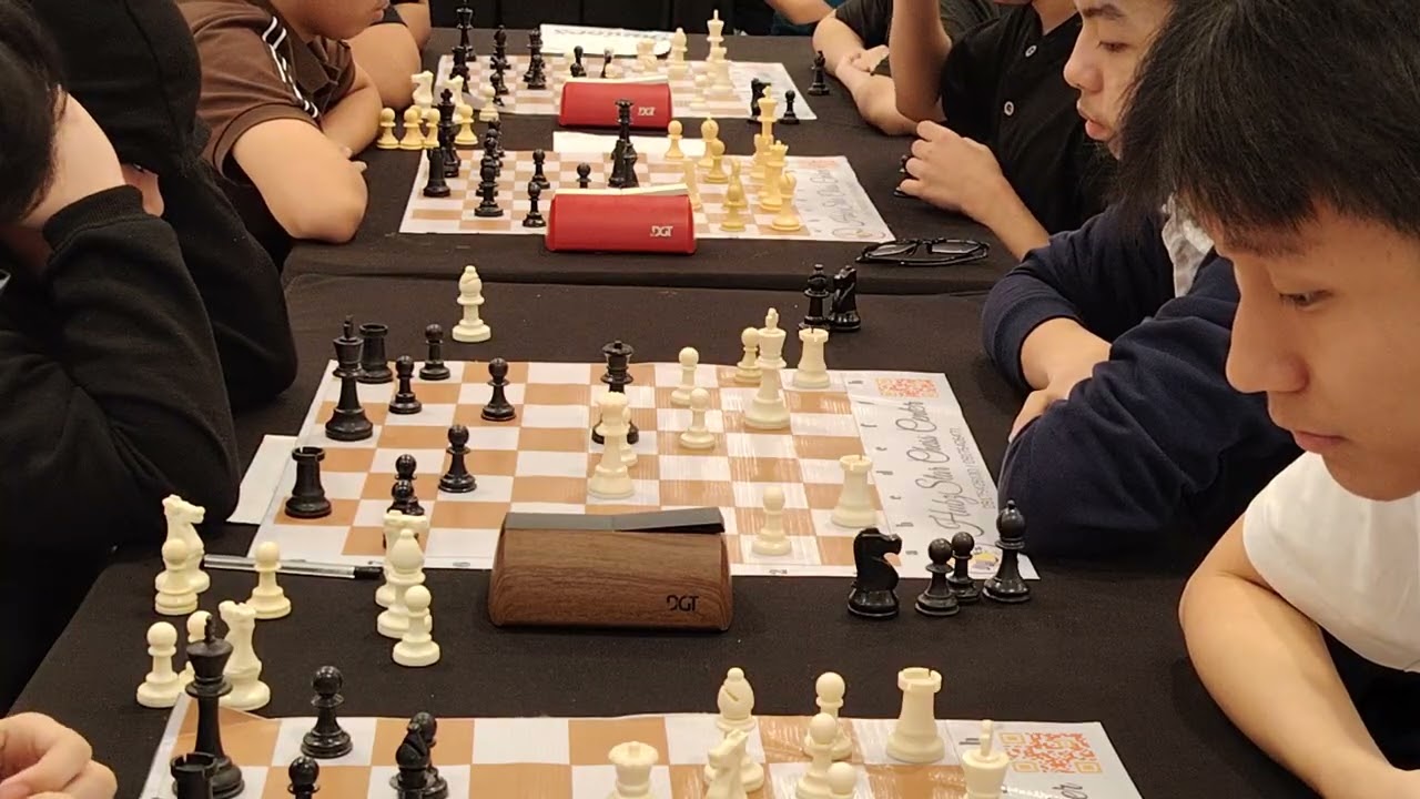 9 yrs old joins junior division final round HUBZSTAR CHESS TOUR DEC 06 2025
