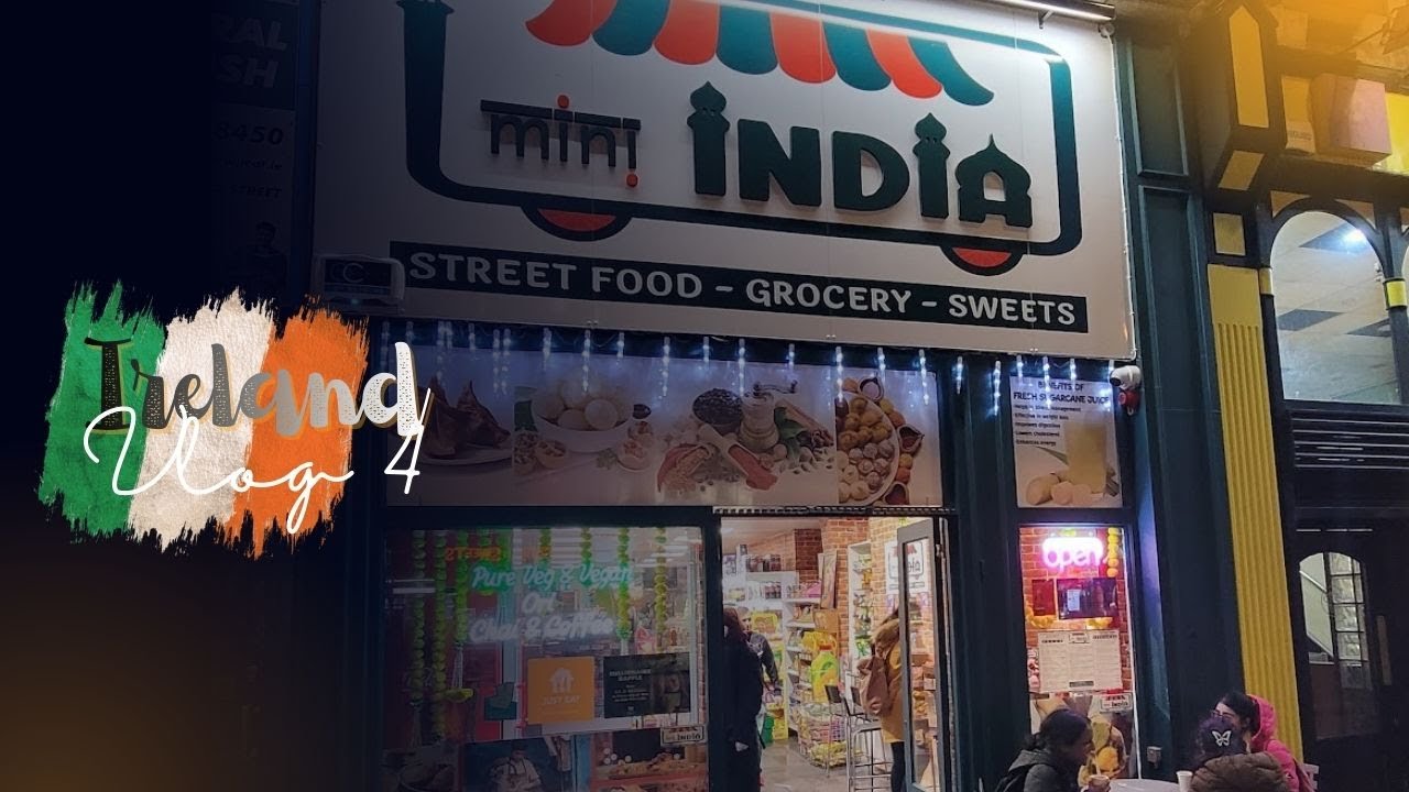 Grocery Run to Mini India Store | Walking Through Ireland