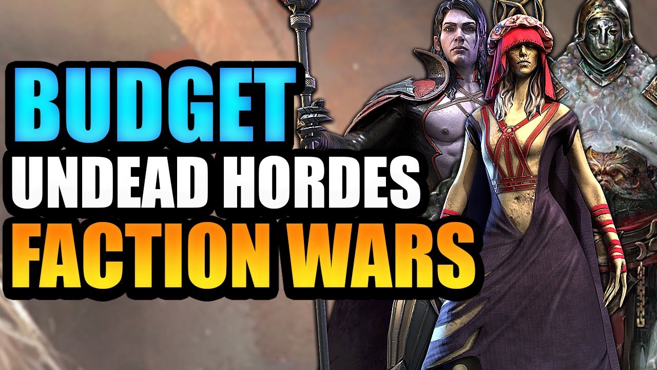 AMAZING BUDGET OPTIONS FOR UNDEAD HORDES FACTION WARS | RAID: SHADOW LEGENDS