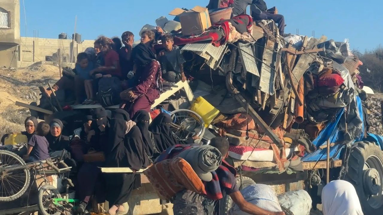 Exército israelense afirma que mais de 250.000 palestinos deixaram a Cidade de Gaza | AFP