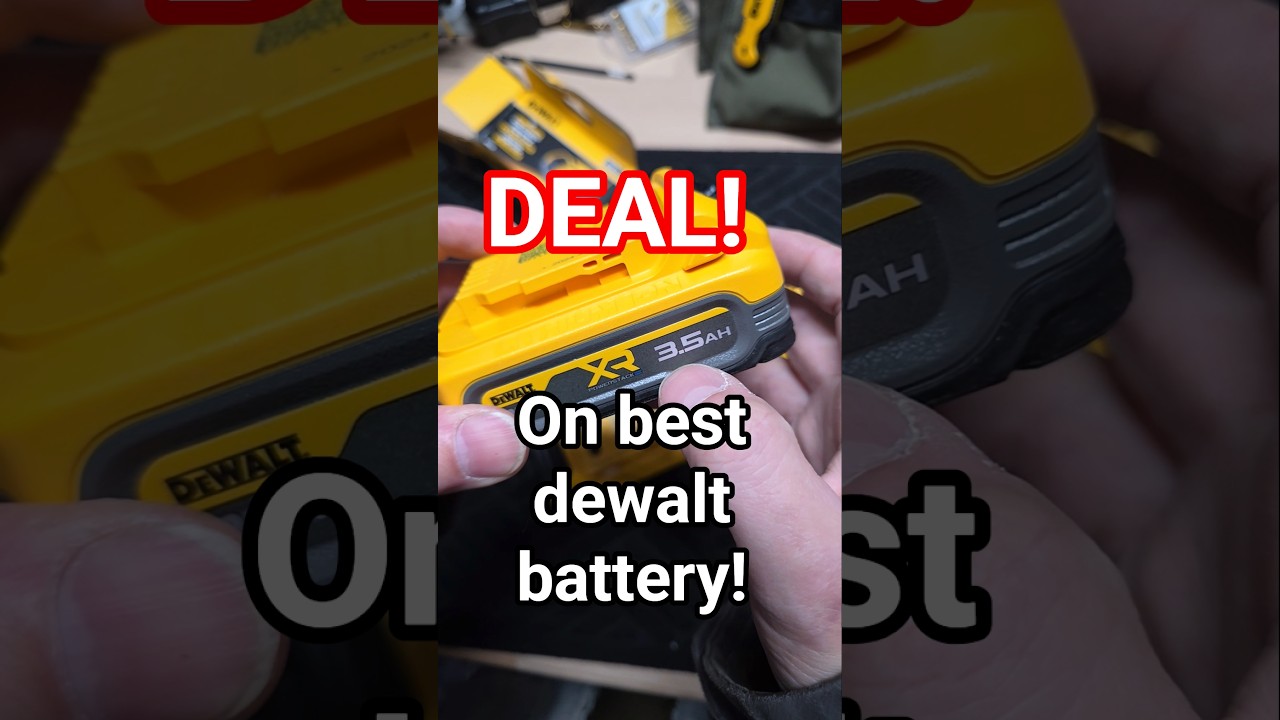 DeWALT deals on amazon the BEST  batteries 