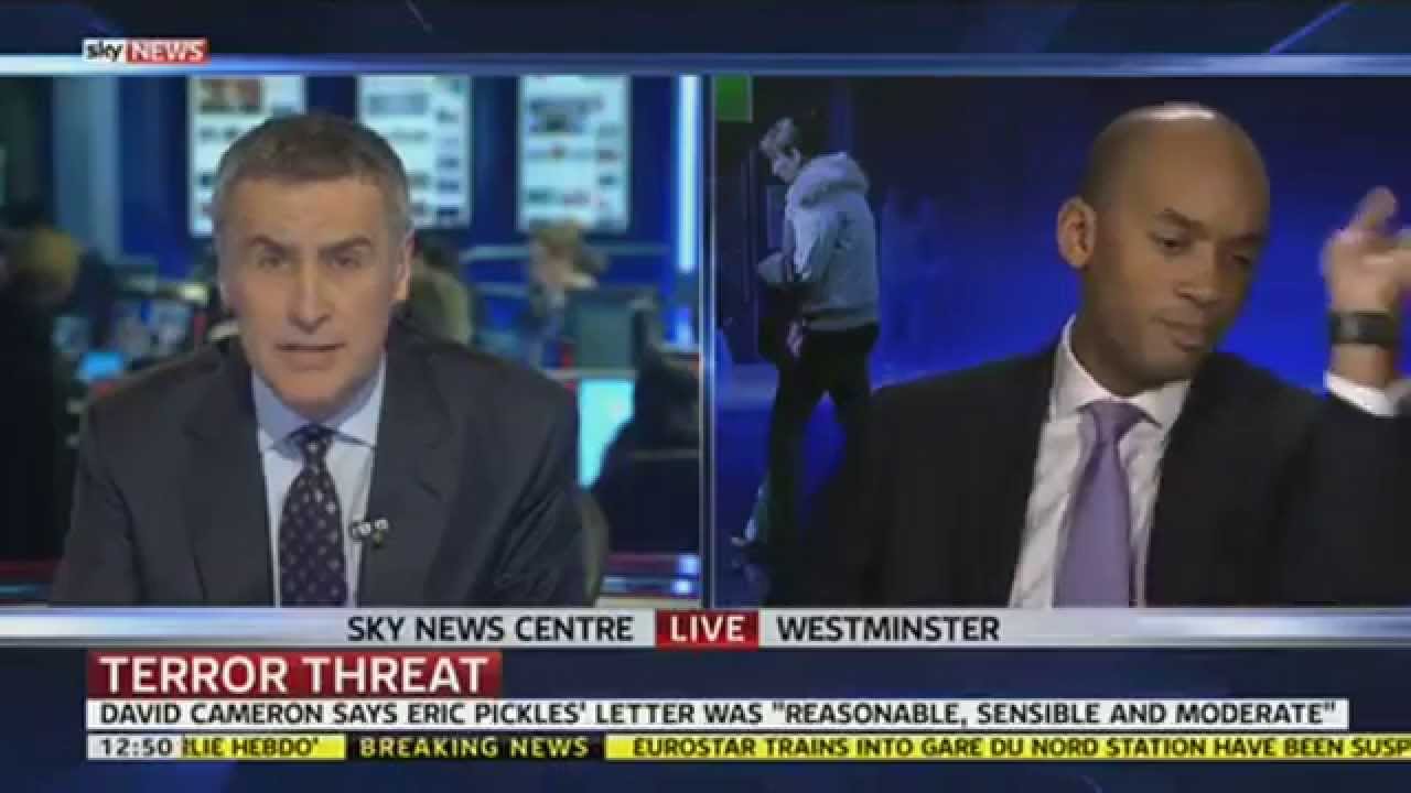 Abrupt End To Sky News Chuka Umunna Interview