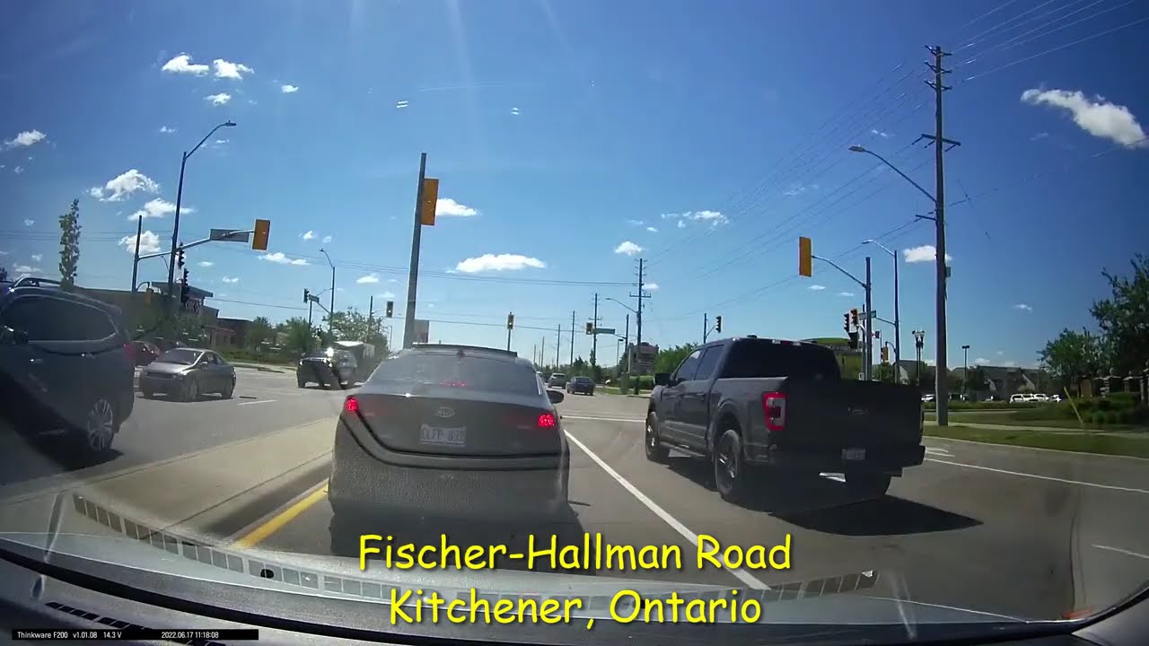 Kitchener, Ontario Drive to Guelph (Via Hwy. 7 - Jun. 17, 2022)