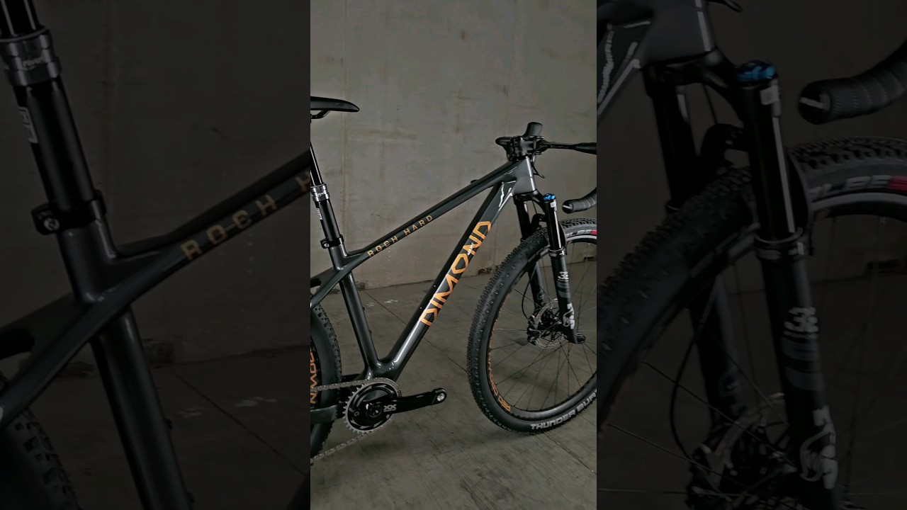 Hardtail w/ drop bars 😍 #mtb #mtbike #gravelrace #gravelbike #bikes #cycling #dimond