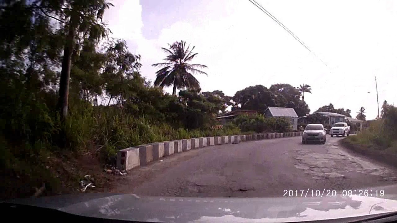 Driving In Barbados - Interesting drive to Bathsheba