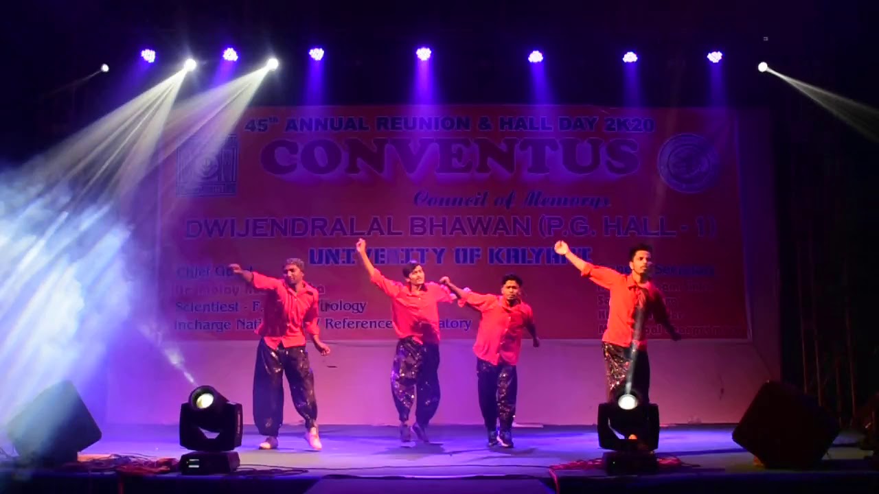 Kalyani University | P.G.HALL-1 | Jai Jai ShivShankar |Dance by Ujjwal |Spandan| Surajeet |Hossen