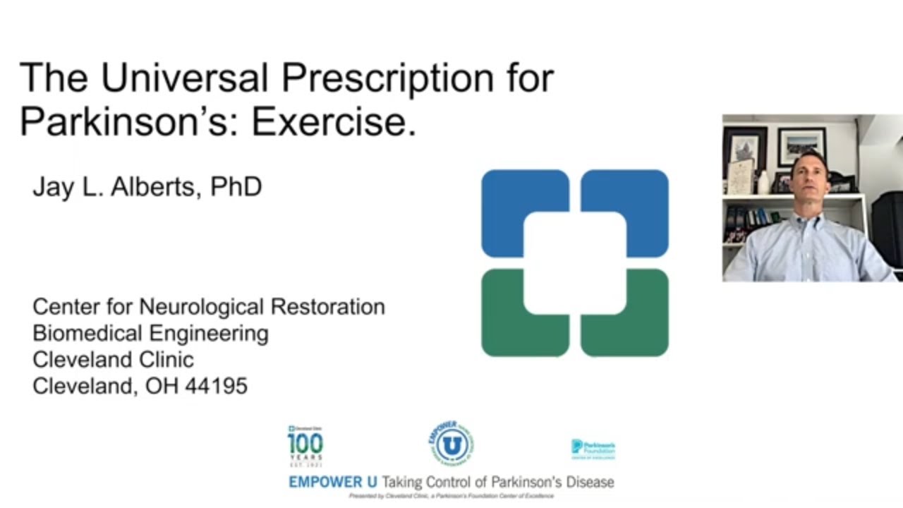 The Universal Prescription for Parkinson's: Exercise | EMPOWER U® Program 2021