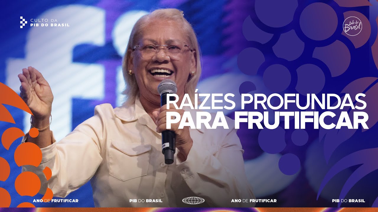 RAIZES PROFUNDAS PARA FRUTIFICAR | PRA. JOVANIA | CULTO DE DOMINGO