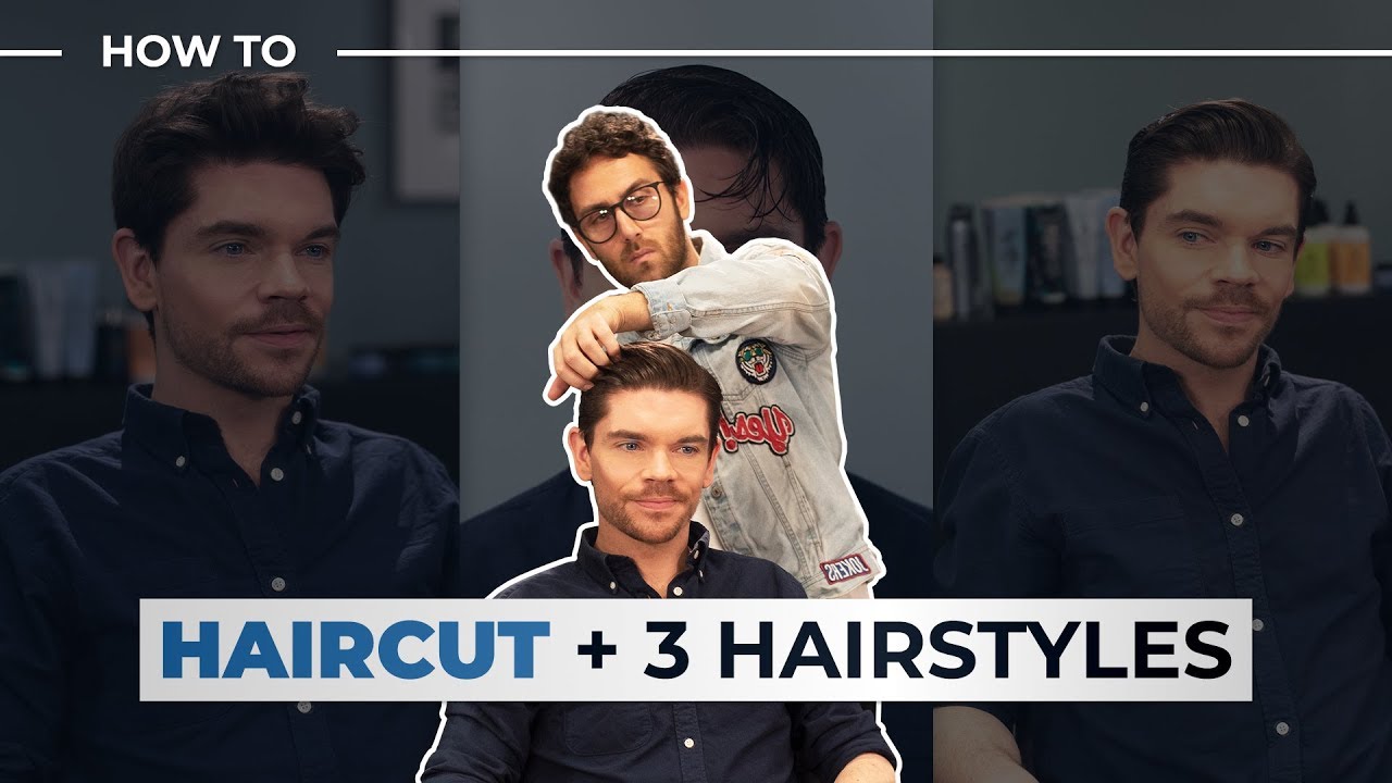 Men's Haircut + 3 Hairstyles To Try | Men's Hair 2019