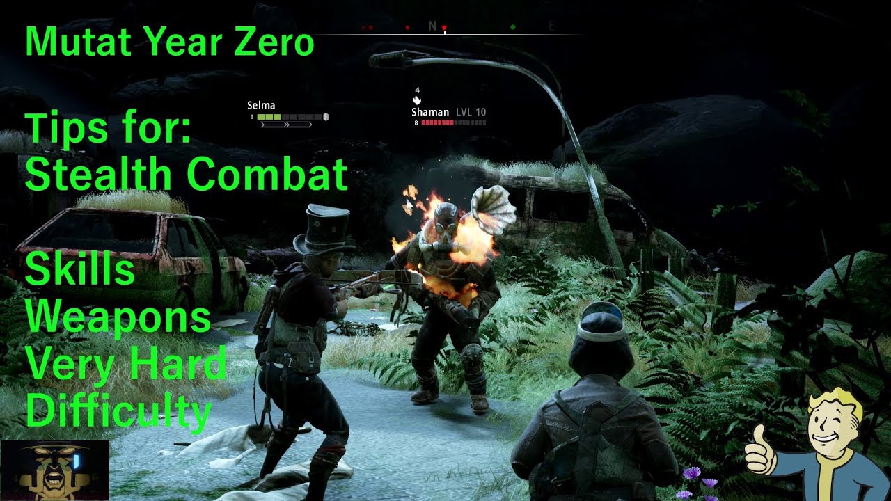 Mutant Year Zero stealth combat tips and weapons explained