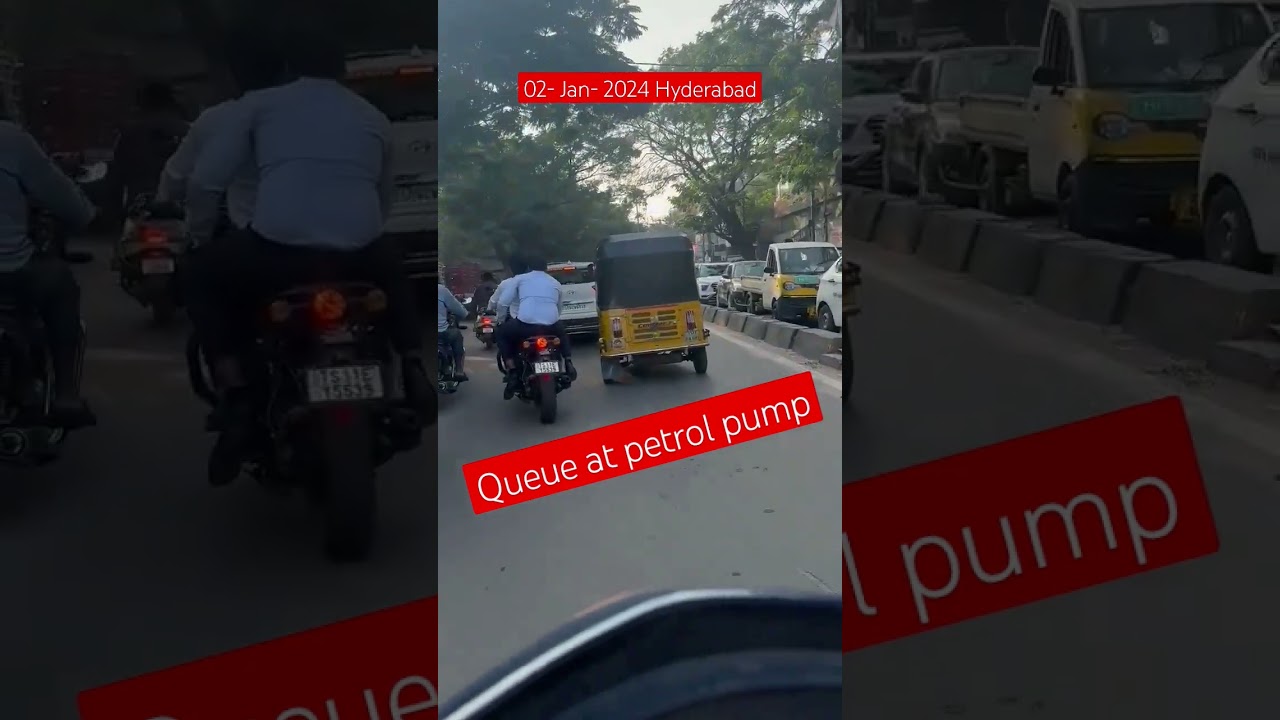 Driver Strikes Effect |Petrol Pump|