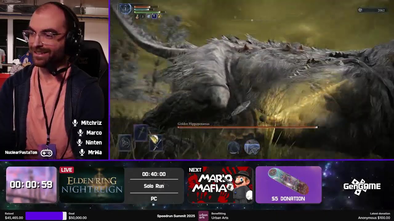 Elden Ring Nightreign in 39:34 by NuclearPastaTom | Speedrun Summit 2025