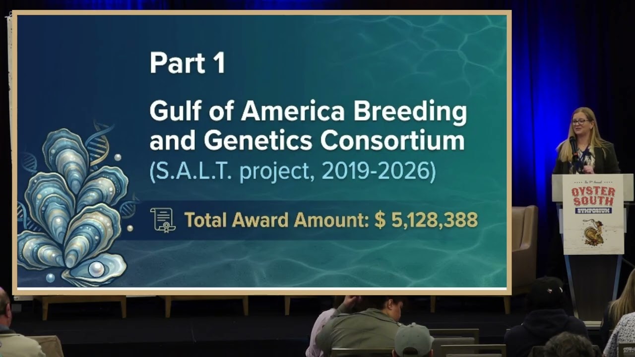 Updates on the Gulf Breeding Center by Matthew Johnson and Megan Gima