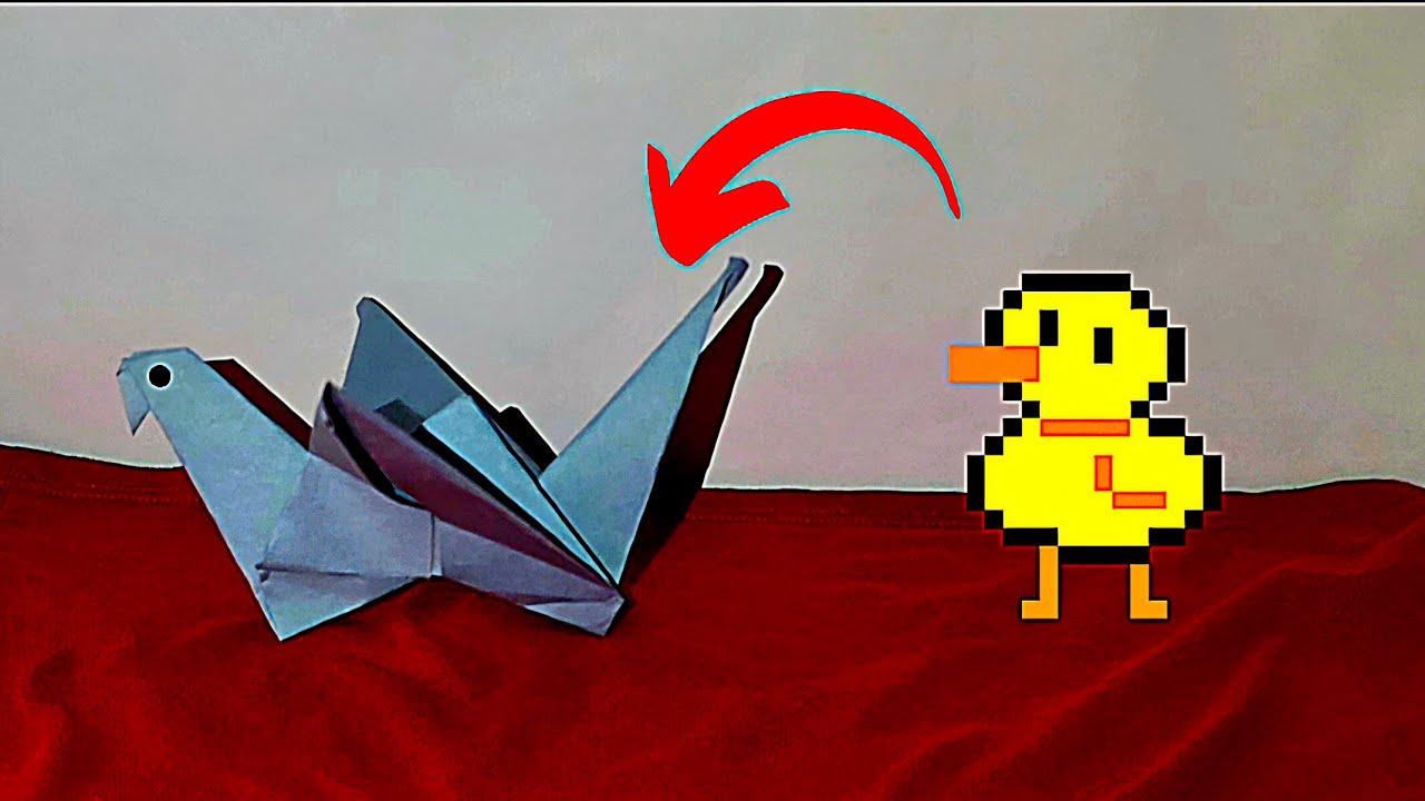 How to make a flaping bird.