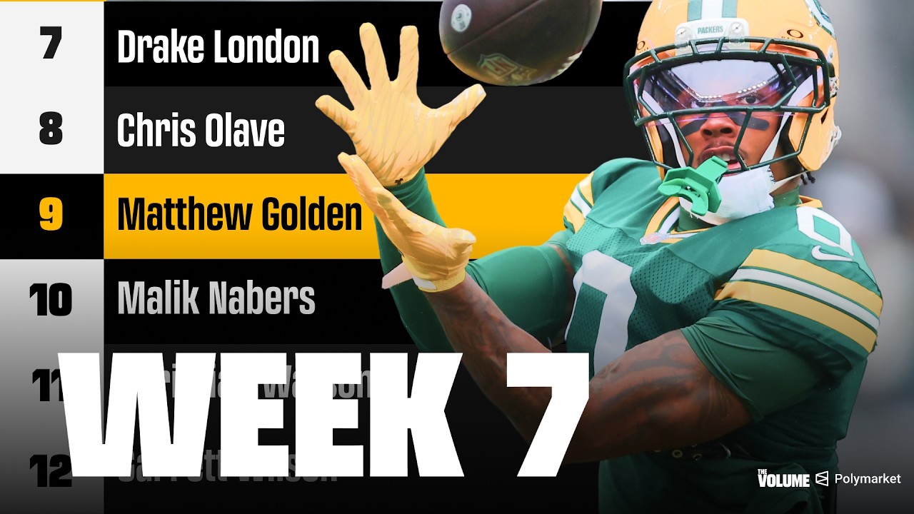 Fantasy Football Week 7 Rankings & Tiers | WR Studs, Busts & Sleepers (2026)