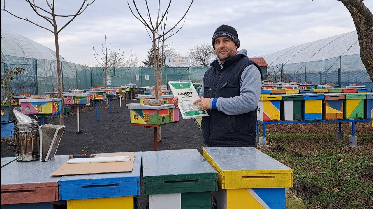 Asigurarea hranei la roiurile care iernează pe 2 rame. 🐝🐝🐝