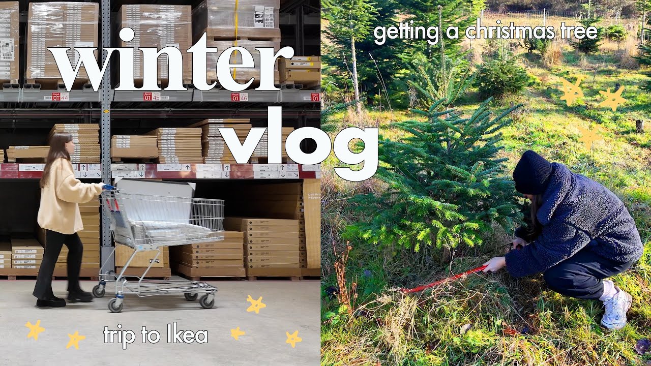 Christmas tree, Ikea trip & cinnamon stars 🎄✨ A pre-Christmas vlog