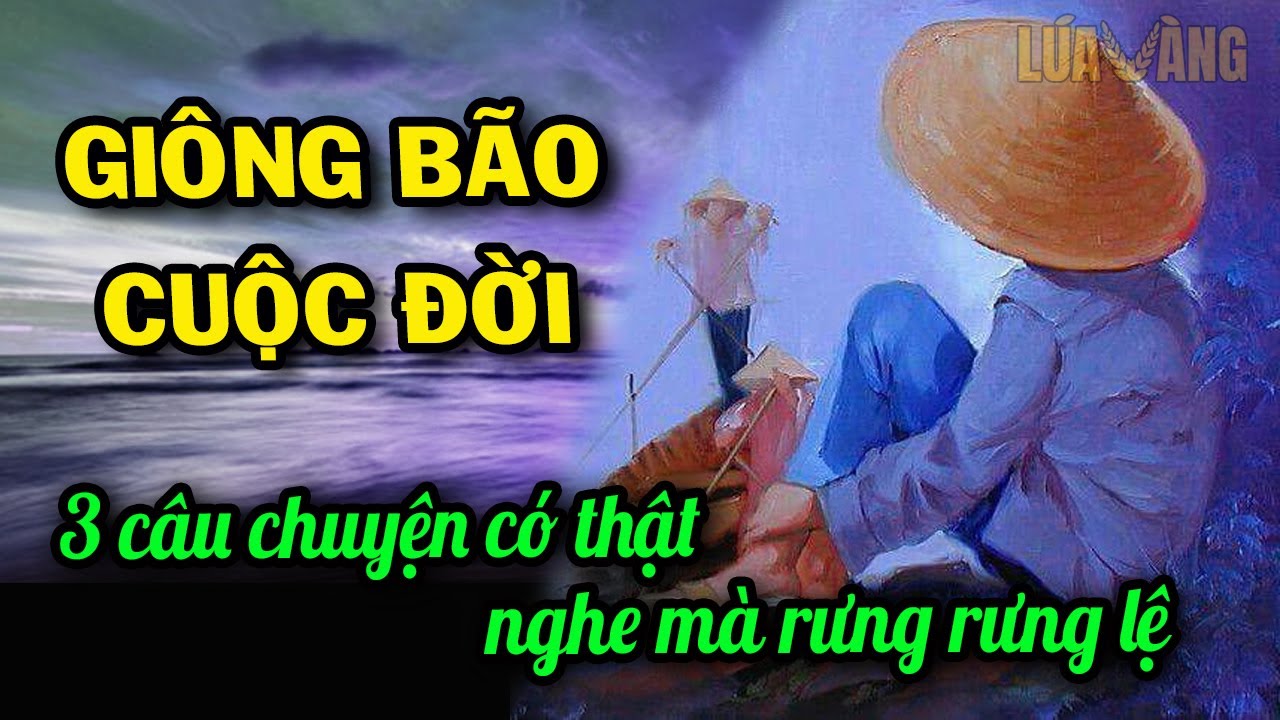 GIÔNG BÃO CUỘC ĐỜI | 3 Câu Chuyện Cuộc Đời Có Thật Nghe Mà Rưng Rưng Lệ
