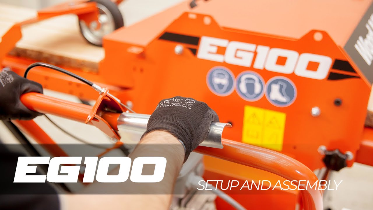 EG100 Twin Blade Board Edger | Setup and Assembly | Wood-Mizer Europe