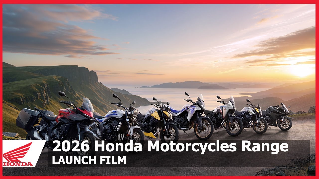 2026 Honda Motorcycles Range
