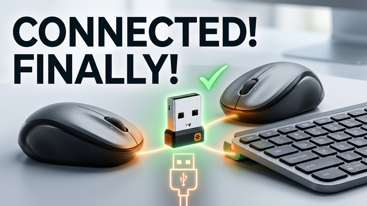 Как подключить устройства к приемнику Logitech Unifying