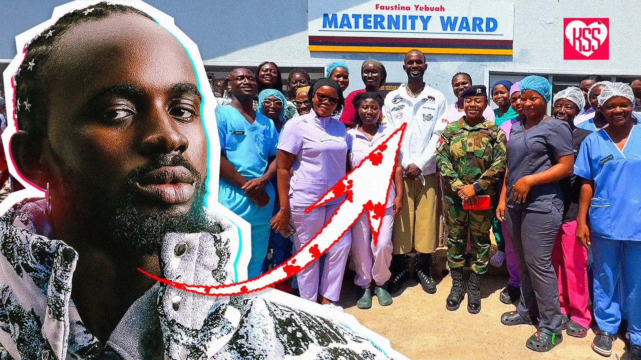 Black Sherif donates over GH₵50,000 to support mothers at 37 Military Hospital