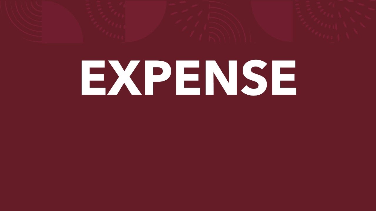 Elements of Financial Statements - Expense