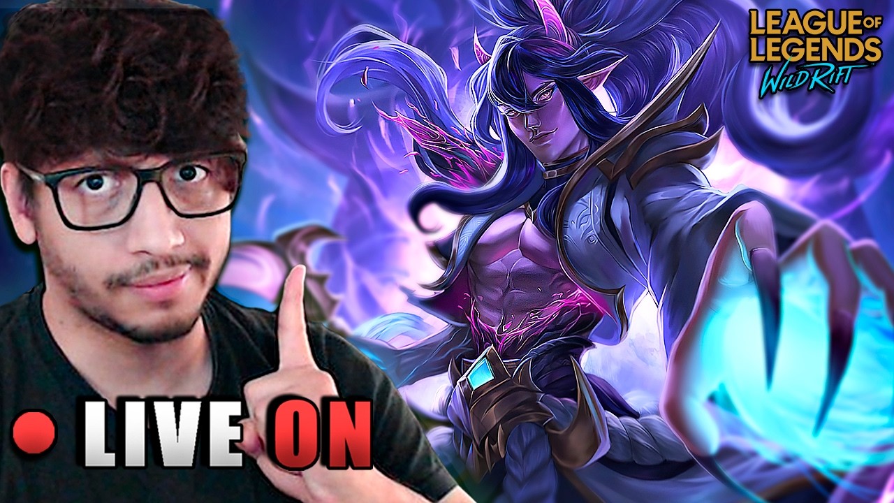 🔴 WILD RIFT AO VIVO - 100 Dias de Live #003 🔴 // !menu !discord