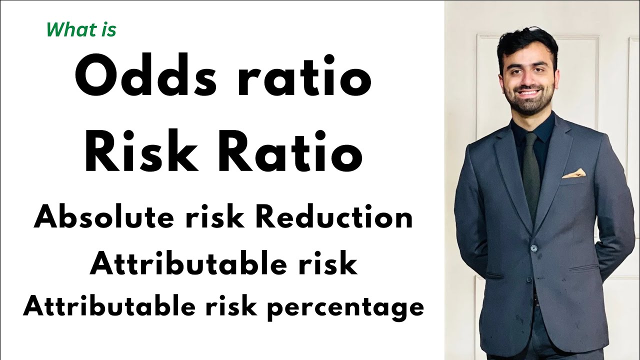 Odds Ratio, Risk ratio, Attributable risk, Absolute risk reduction, interpretation USMLE, NEET PG