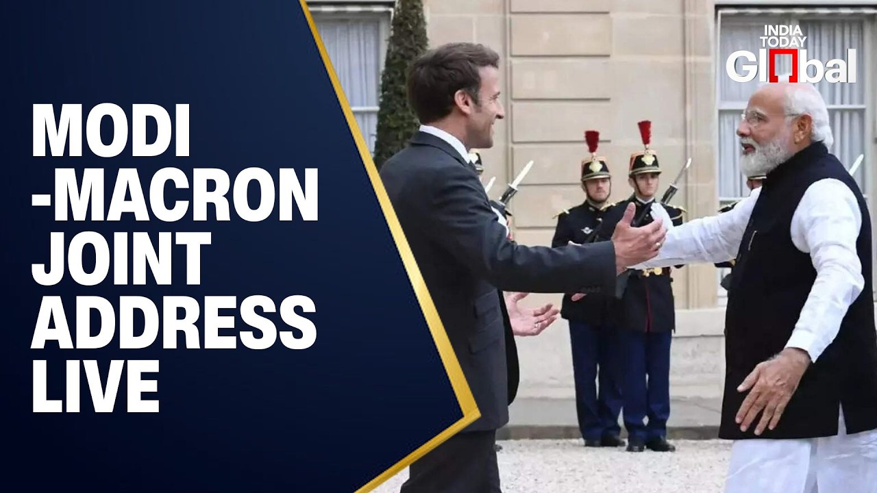 LIVE: Modi & Macron Joint Statement | Strategic Ties and Hammer Missiles