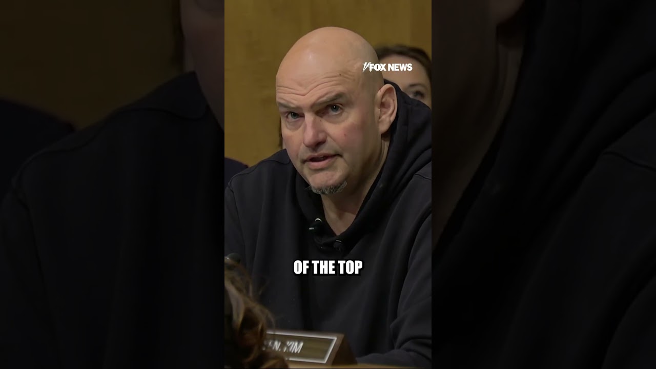 Fetterman TORCHES fellow Dems for shutting down DHS #foxnews #news #shorts #congress