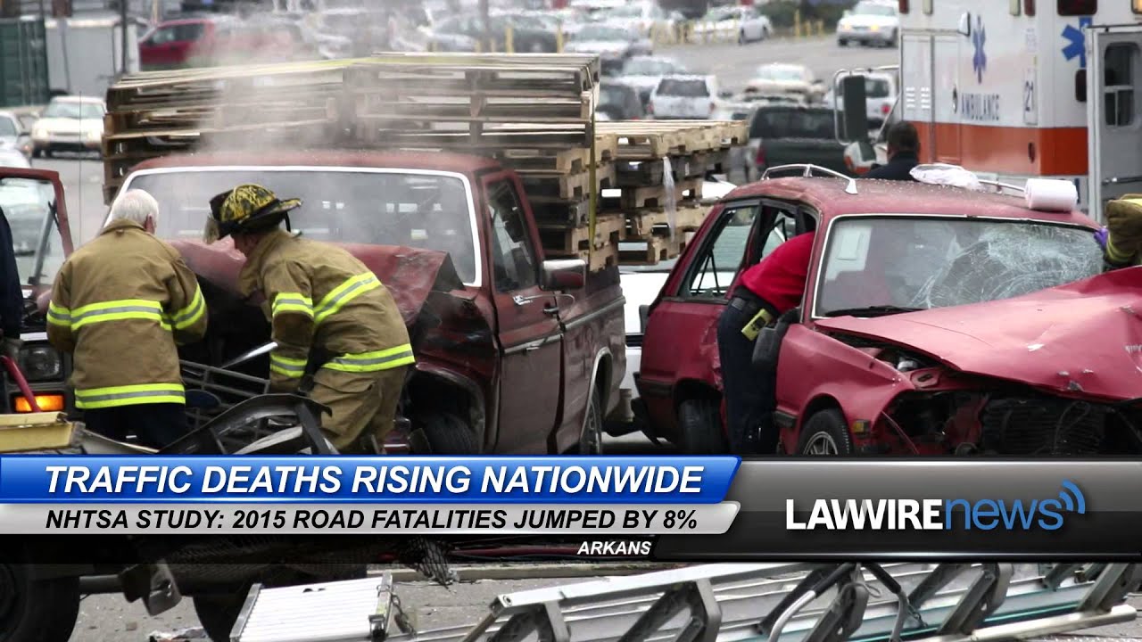 Traffic Deaths Rising Nationwide | Law Wire News | February 2016