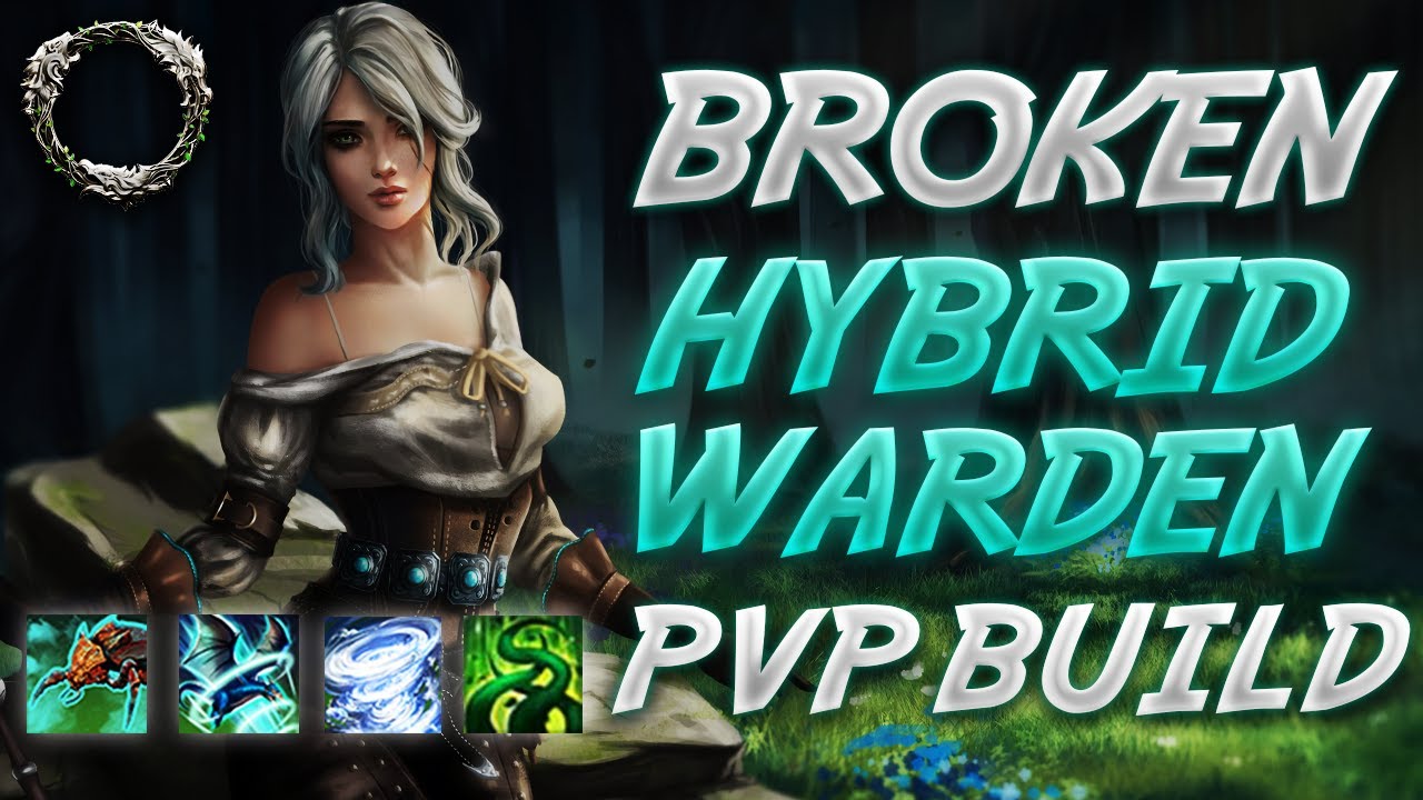 BROKEN Hybrid Warden PvP Build ⚔ HIGH DAMAGE SOLO & GROUP BUILD ⚔ | ESO Lost Depths