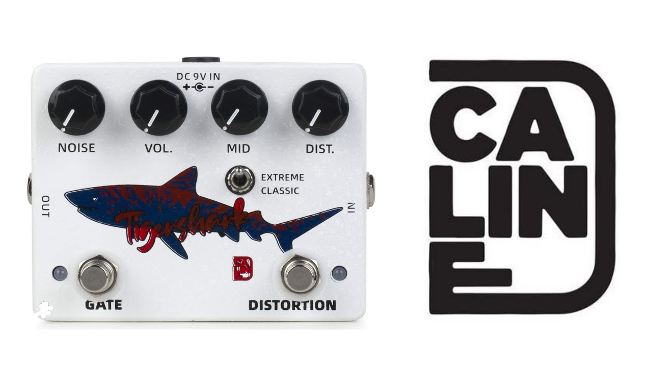 Caline Tigershark - Metal Distortion + Noise Gate in one effect - Another Guitar Channel