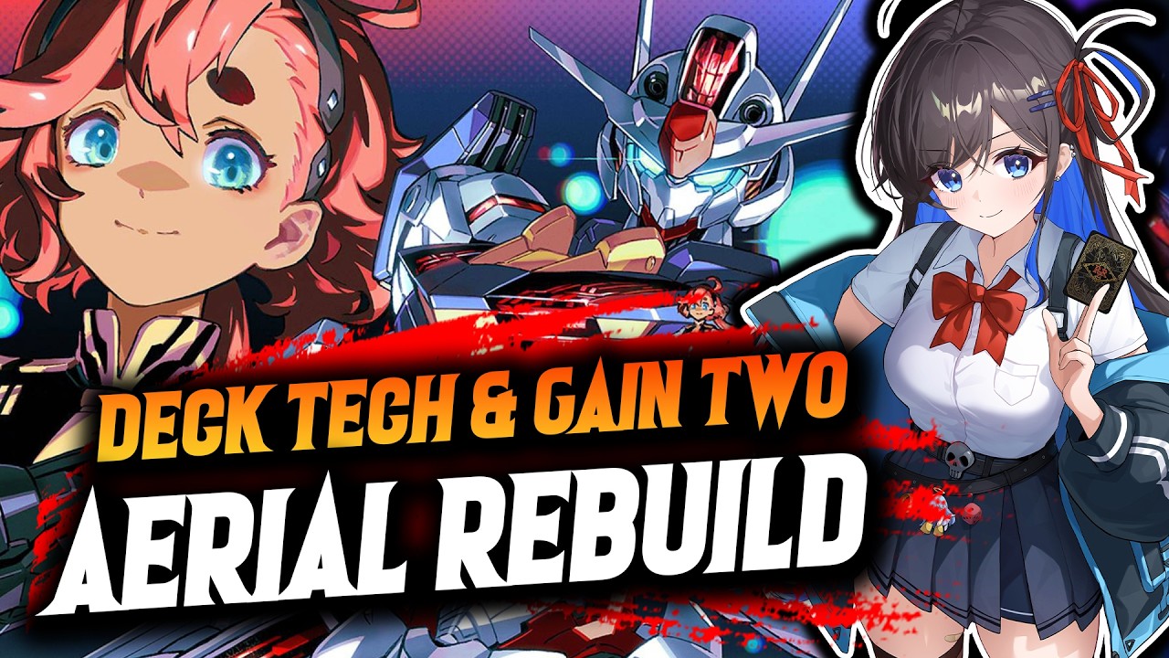Gundam Aerial Rebuild Command Control Deck Tech ► Gundam Card Game