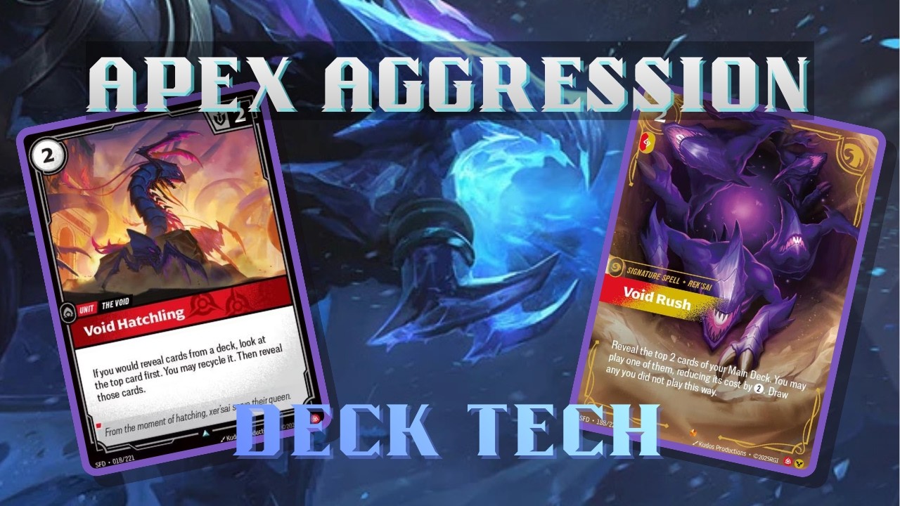 Apex Aggression | Reksai Riftbound $60 Budget Deck Tech