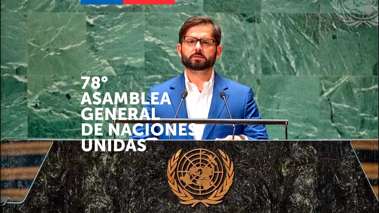 78° Asamblea General de la ONU: discurso del Presidente Gabriel Boric