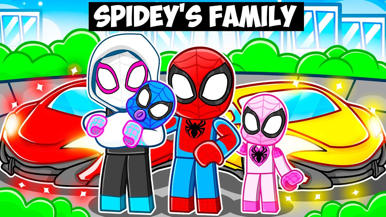 Spiderman Has The FASTEST Family in Roblox Driving Empire!