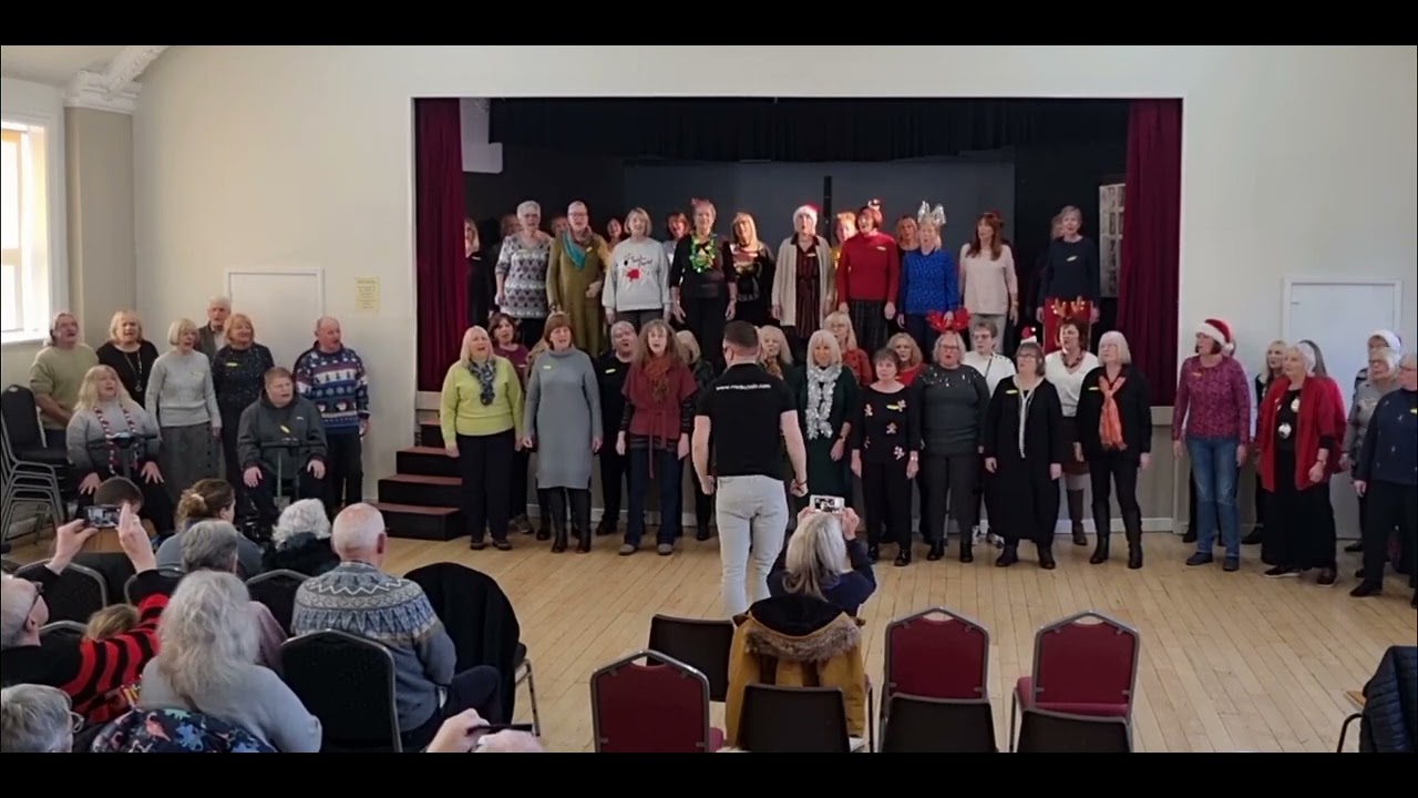 🎄FOR ONCE IN MY LIFE. Lytham Rock Choir for friends and family. 21/11/2023🎄