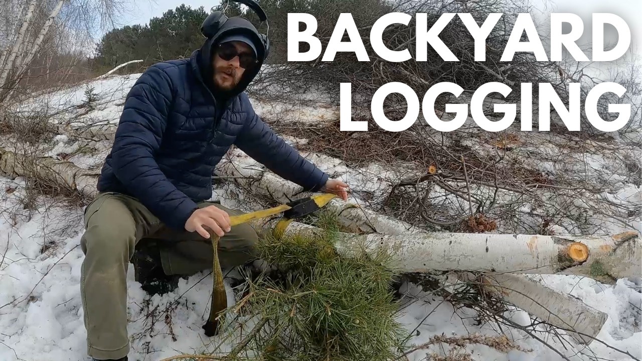 Retrieving Difficult Logs For Firewood