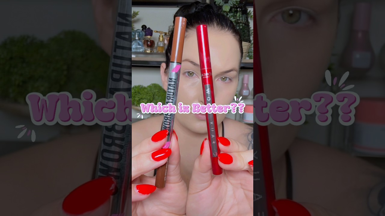 Imethod Brow Pen vs Loreal Faux Brow #brows #browpen