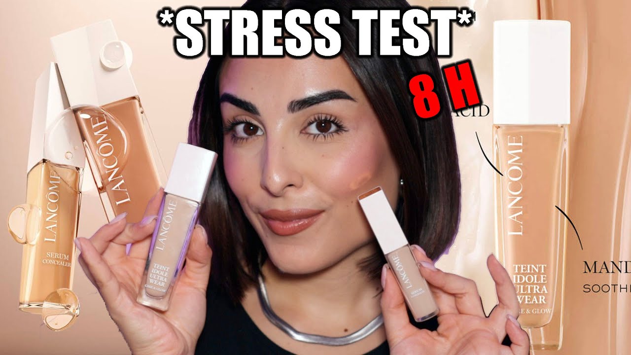 PROVO LE NOVITÀ FONDOTINTA E CORRETTORE LANCOME TEINT IDOLE ULTRA WEAR CARE & GLOW || AMBRA JESS