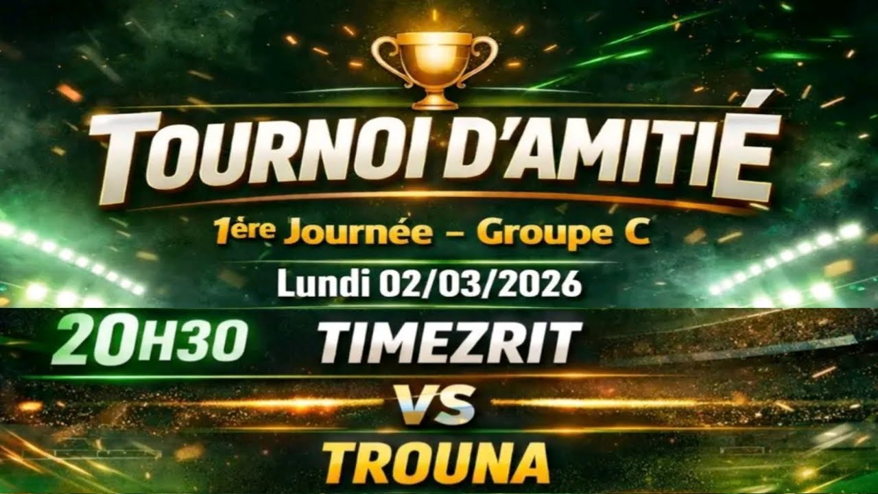 RCS : Tournoi d'amitié Gr C : 1 Match