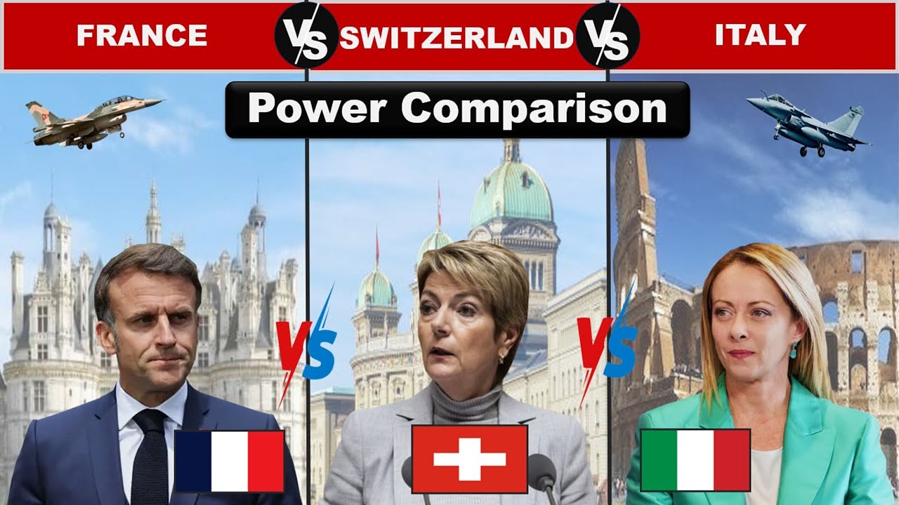 France vs Switzerland vs Italy: The Ultimate European Military Showdown! Who Wins in 2025?
